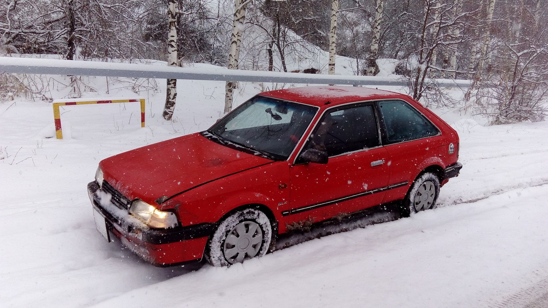 Mazda 323 III 1.5 бензиновый 1989 | BF RED VIXEN на DRIVE2