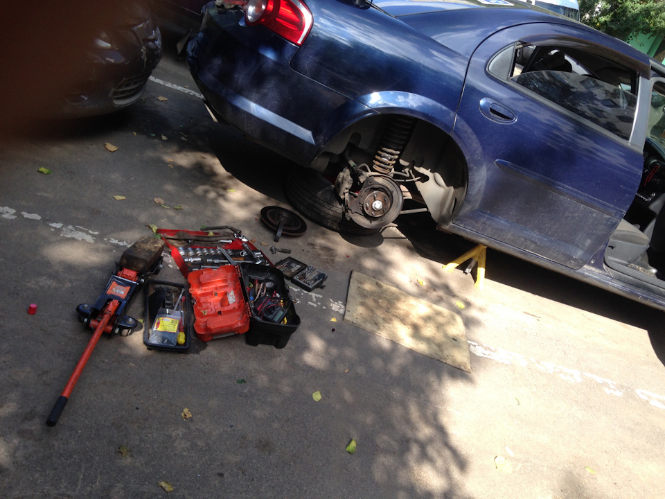 Заклинившая тяга ручника — ГАЗ Сайбер, 2,4 л, 2008 года | своими руками ...