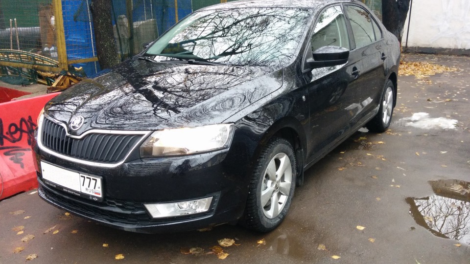 Вторая 1000км — Skoda Rapid (1G), 1,4 л, 2014 года | обкатка | DRIVE2