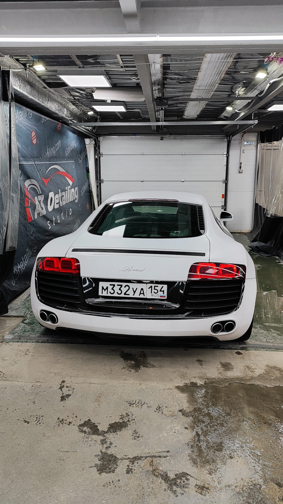 11. Audi R8 НЕ Versace Edition. Часть 1. Поездка в детейлинг. — Audi R8  (1G), 4,2 л, 2007 года | стайлинг | DRIVE2