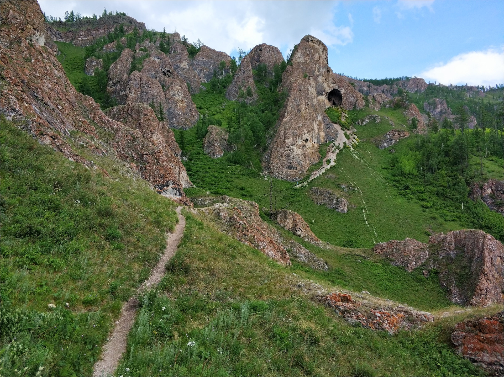 Карта тропа предков