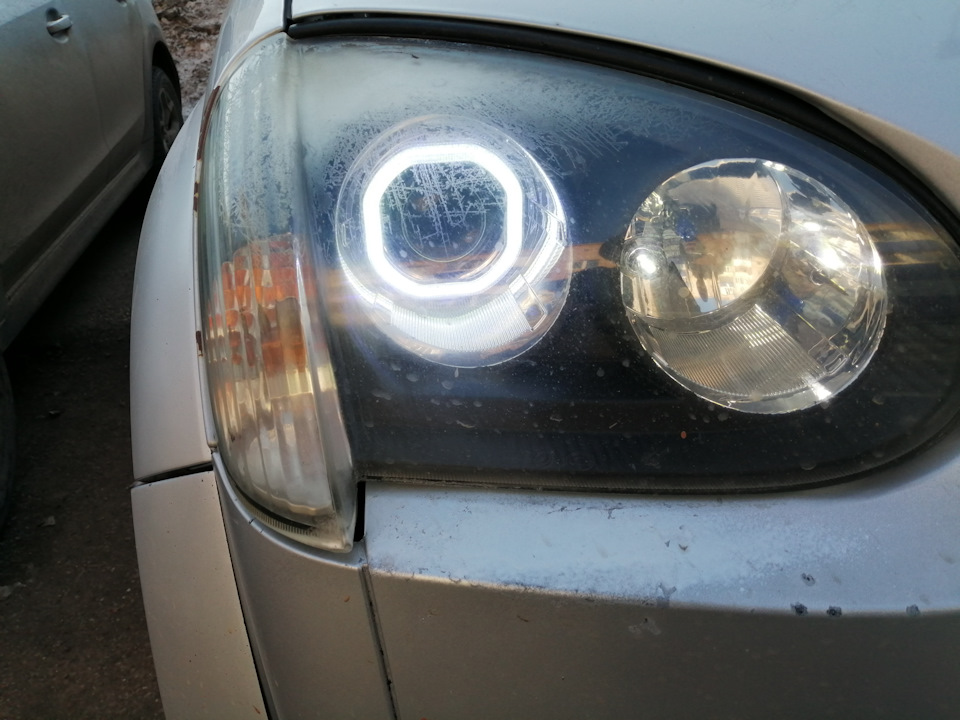 Подключение ДХО или ангельские глазки — Great Wall Wingle, 2,2 л, 2011 ...