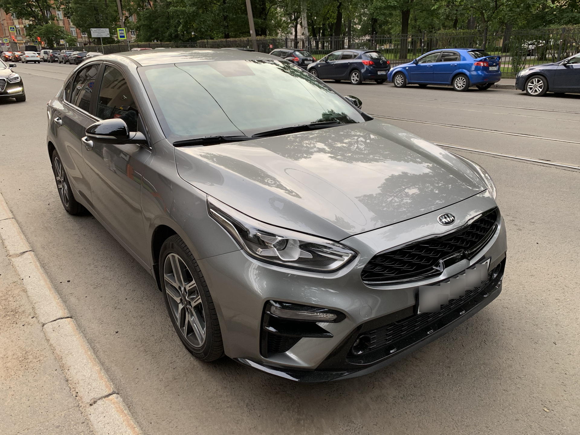Steel gray