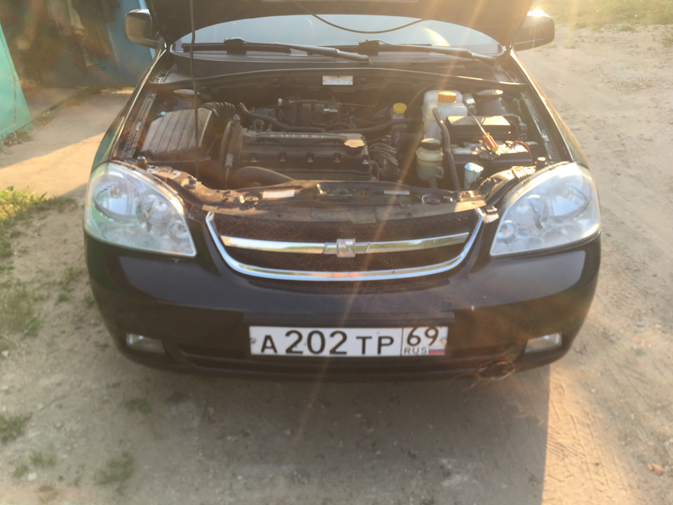 Решётка радиатора — Chevrolet Lacetti Sedan, 1,6 л, 2012 года | тюнинг ...
