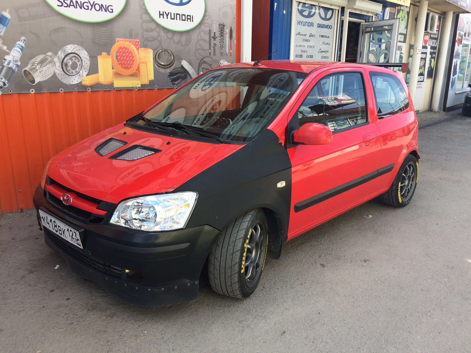 Тюнинг hyundai getz фото