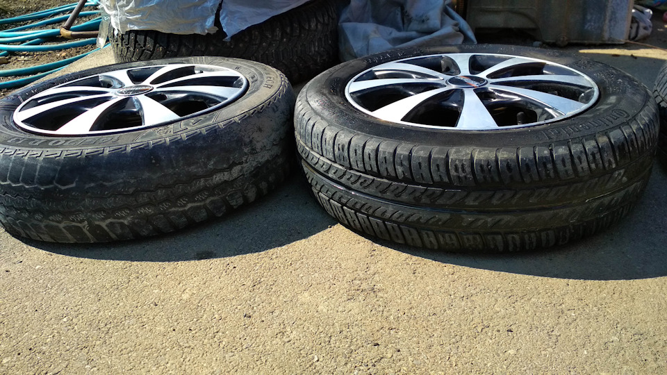 Продажа колес на Матиз! — Daewoo Matiz (M100, M150), 0,8 л, 2005 года ...