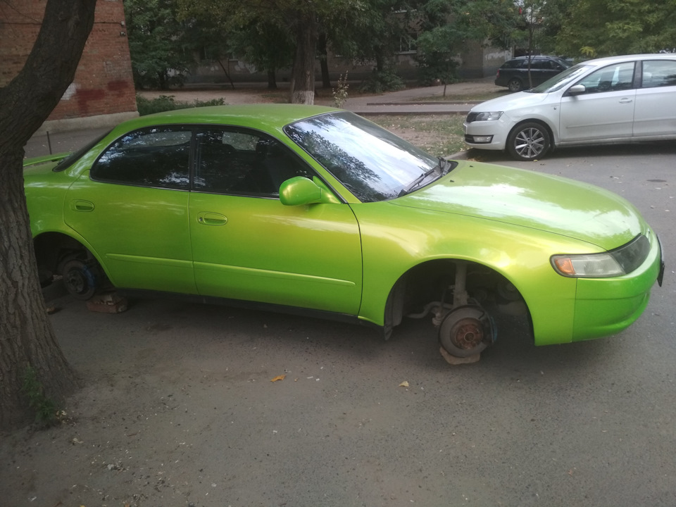 Украли колеса 😣 — Toyota Corolla Ceres, 1,6 л, 1992 года | другое | DRIVE2