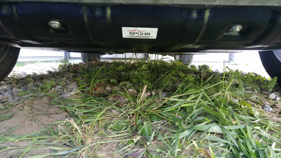 Защита картера и КПП на месте — Haval F7 (1G)