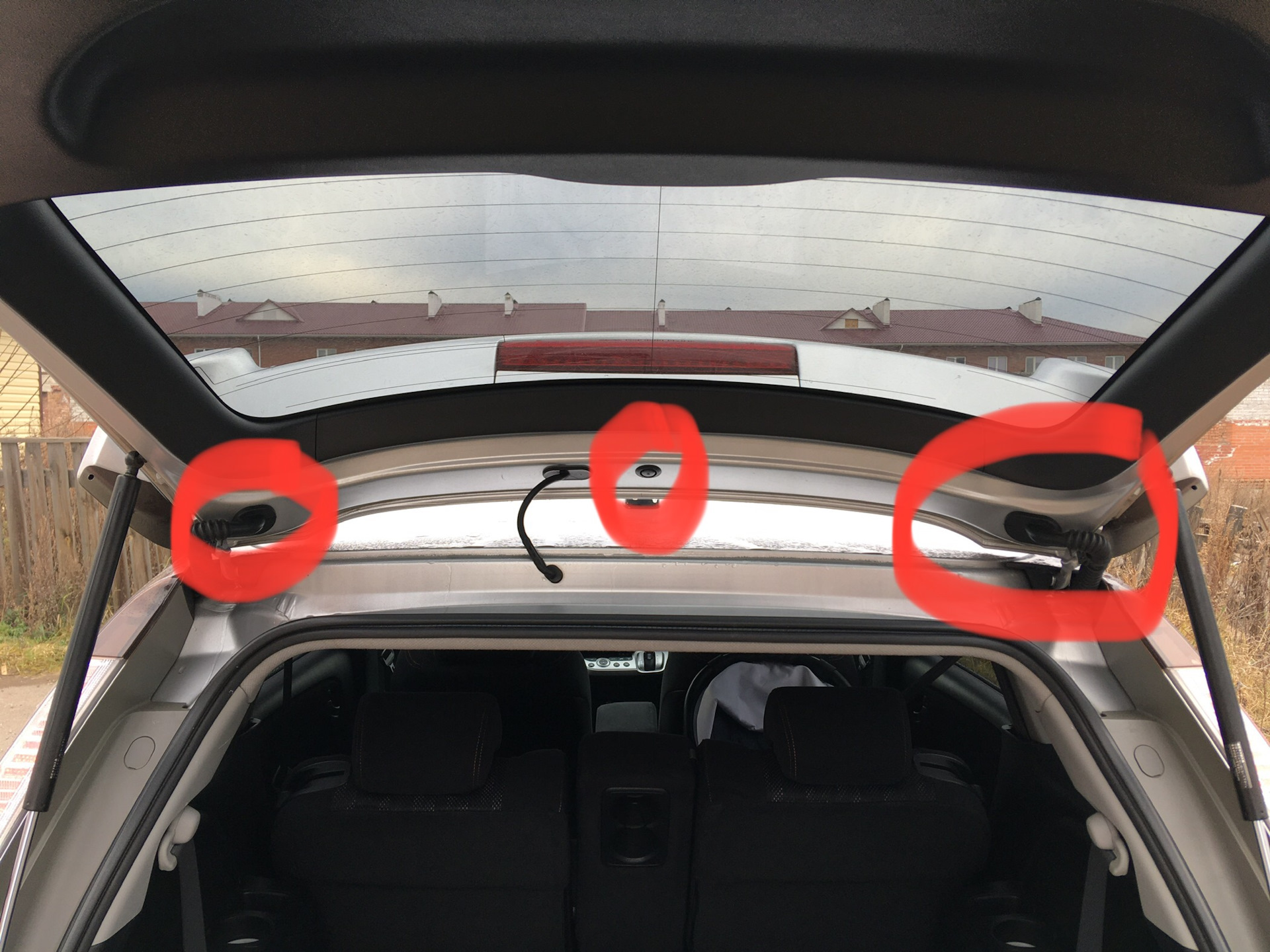 Спойлер RN6. — Honda Stream (RN6-9), 1,8 л, 2011 года | тюнинг | DRIVE2