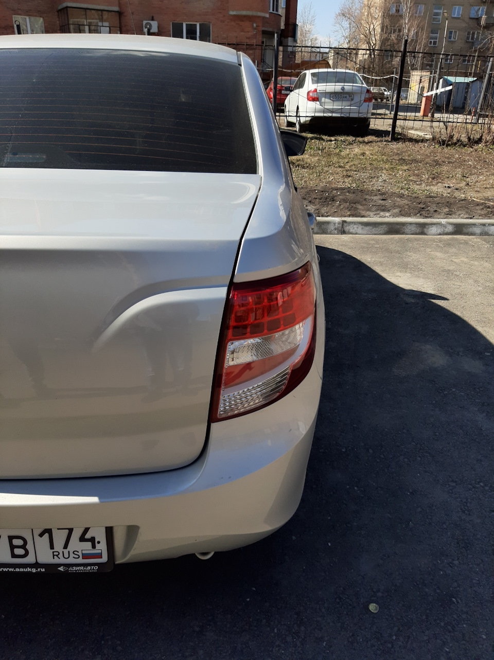 Светодиодные фонари тюн авто — Lada Гранта, 1,6 л, 2015 года | стайлинг ...