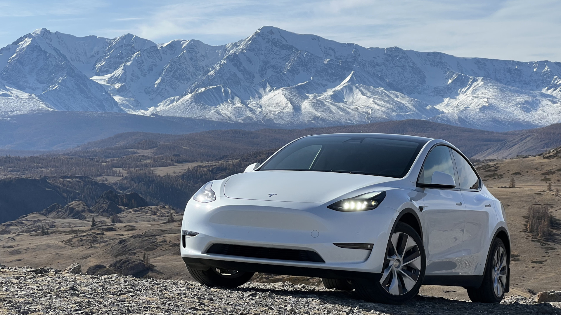 Дорога на одном заряде в 500км — Tesla Model Y, 2021 года | путешествие |  DRIVE2