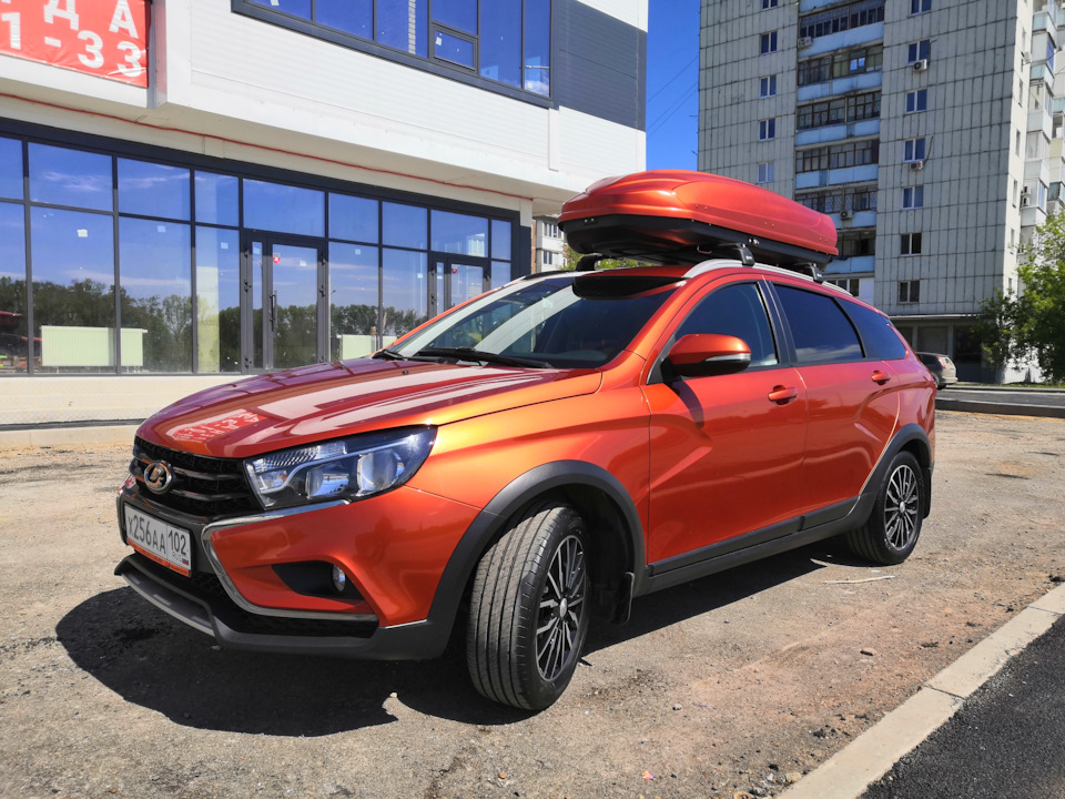 №58. Восстановление кронштейна автобокса YUAGO Avatar — Lada Vesta SW ...