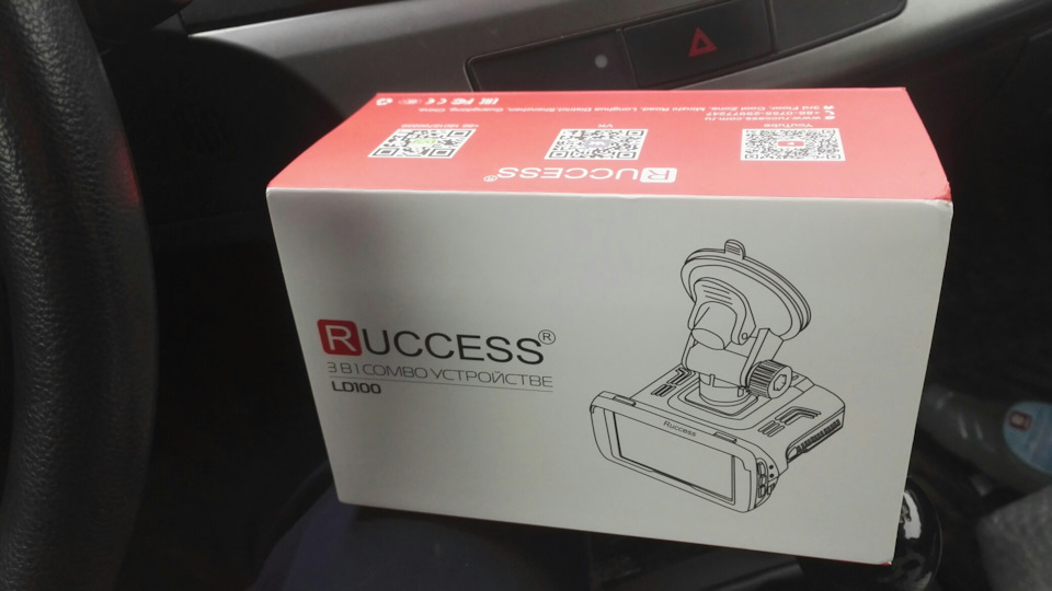 Видеорегистратор и антирадар — Mitsubishi Lancer X, 1,6 л, 2012 года ...