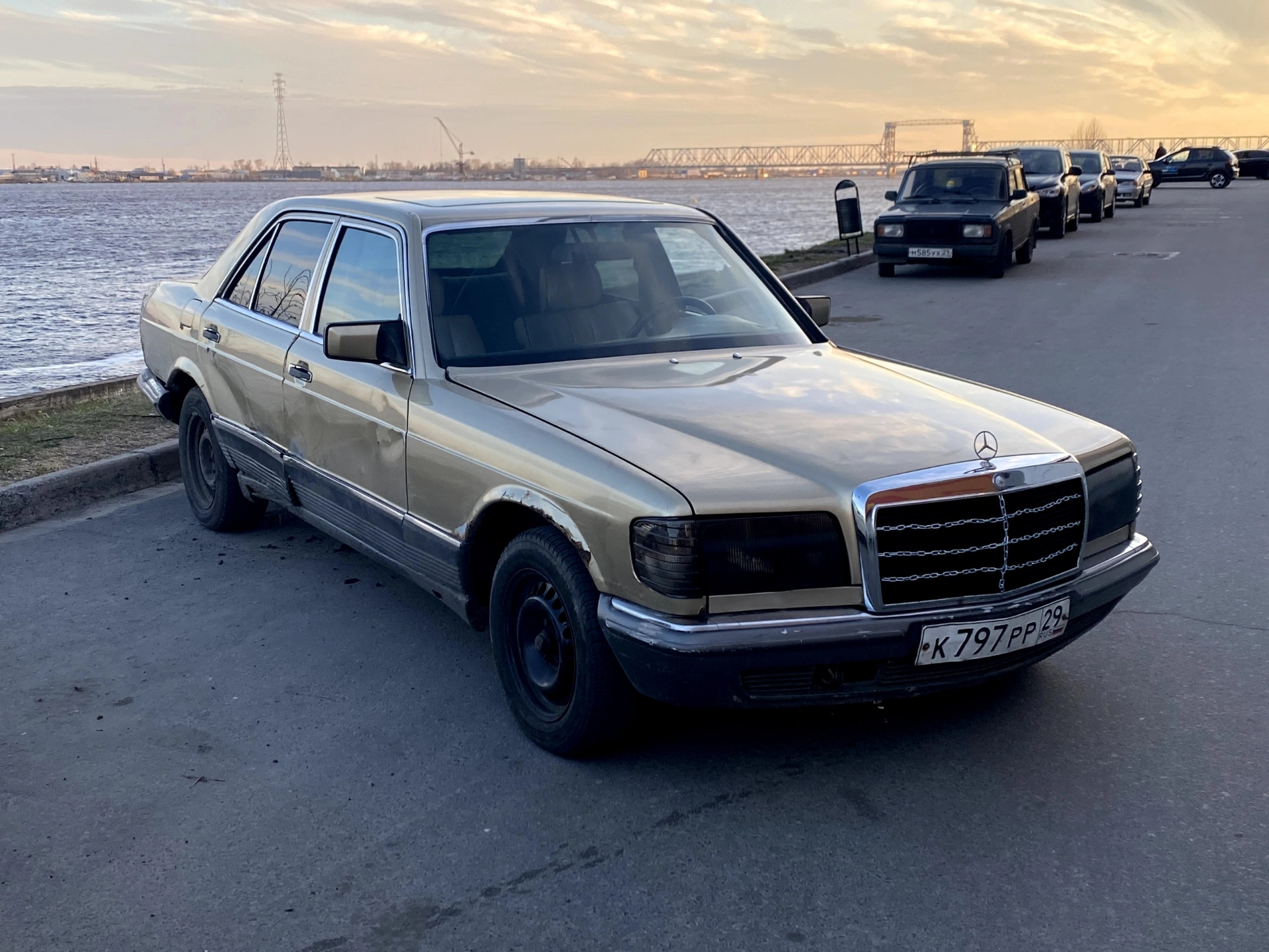 укрощение строптивого — Mercedes-Benz S-Class (W126), 2,7 л, 1982 года |  своими руками | DRIVE2