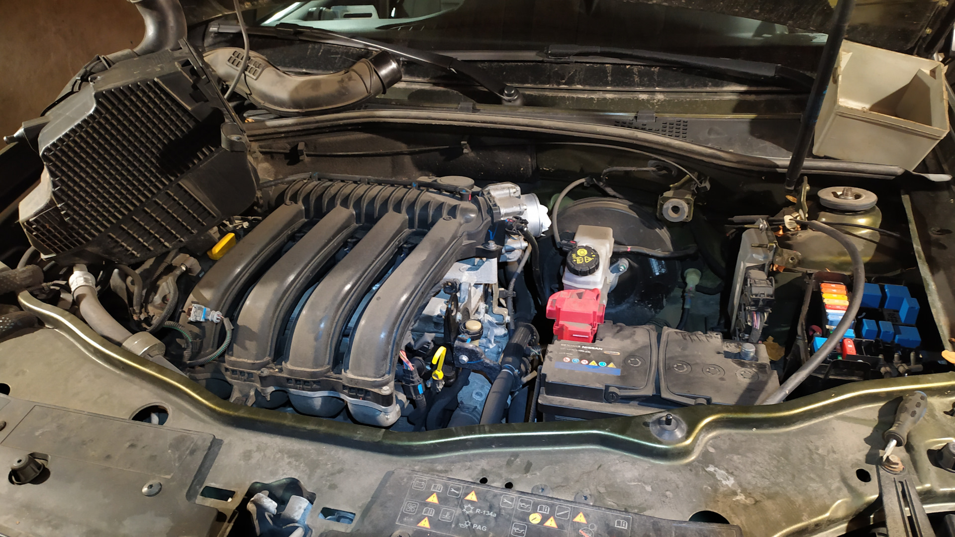 Клеммы стартера — внезапная засада — Renault Duster (1G), 2 л, 2017 ...