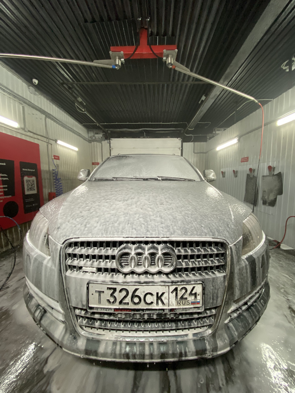 Устраняем течь антифриза. Сгнил фитинг — Audi Q7 (1G), 3,6 л, 2007 года |  поломка | DRIVE2