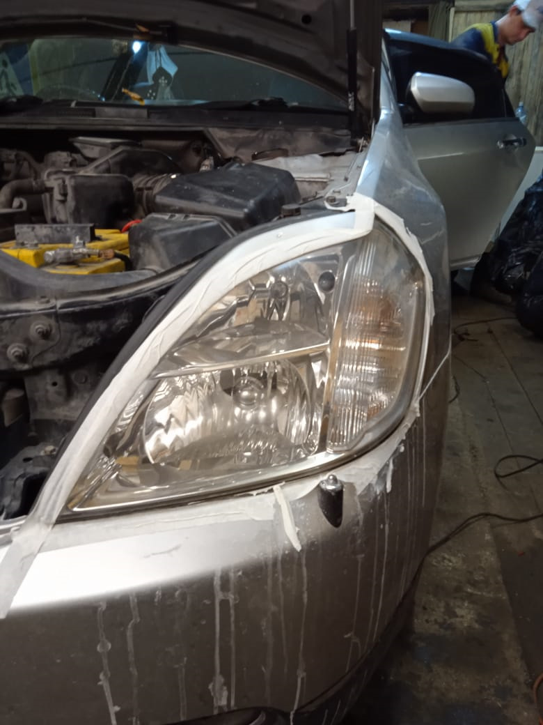 Полировка фар и пневмосигнал — Nissan Teana (J31), 2,3 л, 2003 года ...