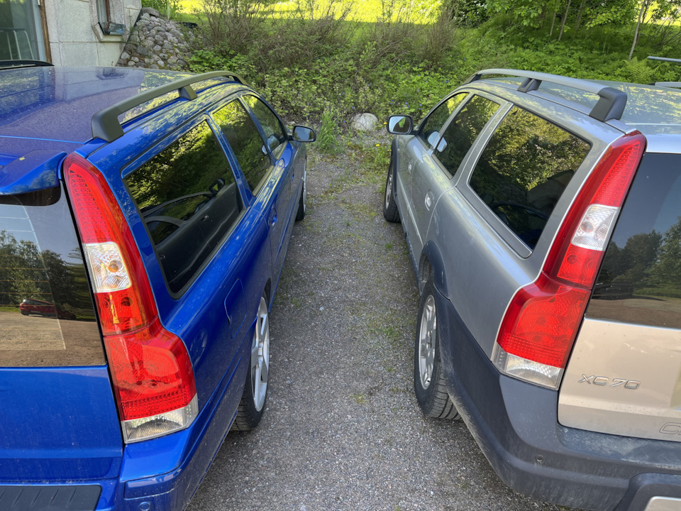 воспоминания о лете с ХС70 — Volvo XC70 II, 2,4 л, 2005 года ...