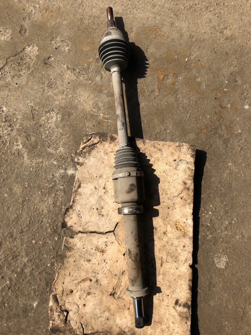 Поиск гула. Замена промежуточного подшипника (подделка?) — Ford Mondeo ...