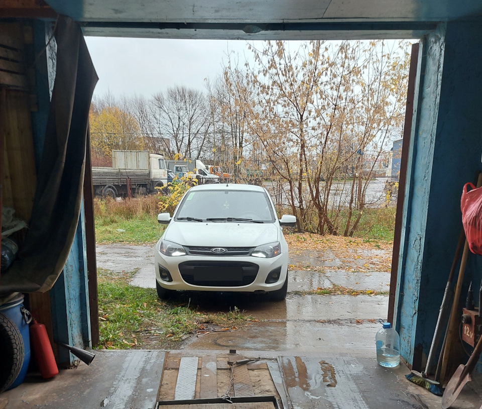 #122 — Замена термоэлемента на 91°C — Lada Калина 2 хэтчбек, 1,6 л ...