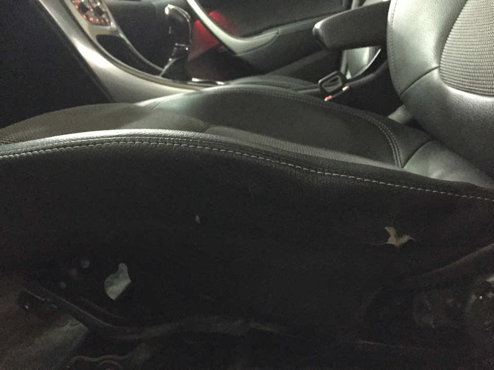 Чехол водительского сидения — Opel Astra J, 1,4 л, 2011 года | своими ...