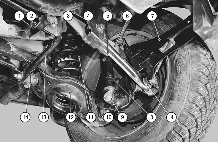 Как заменить заднюю подвеску вибродемпферы GM. Арт. № 13337450 - Ford C-Max, 1.8 л., 2005 года на DRIVE2