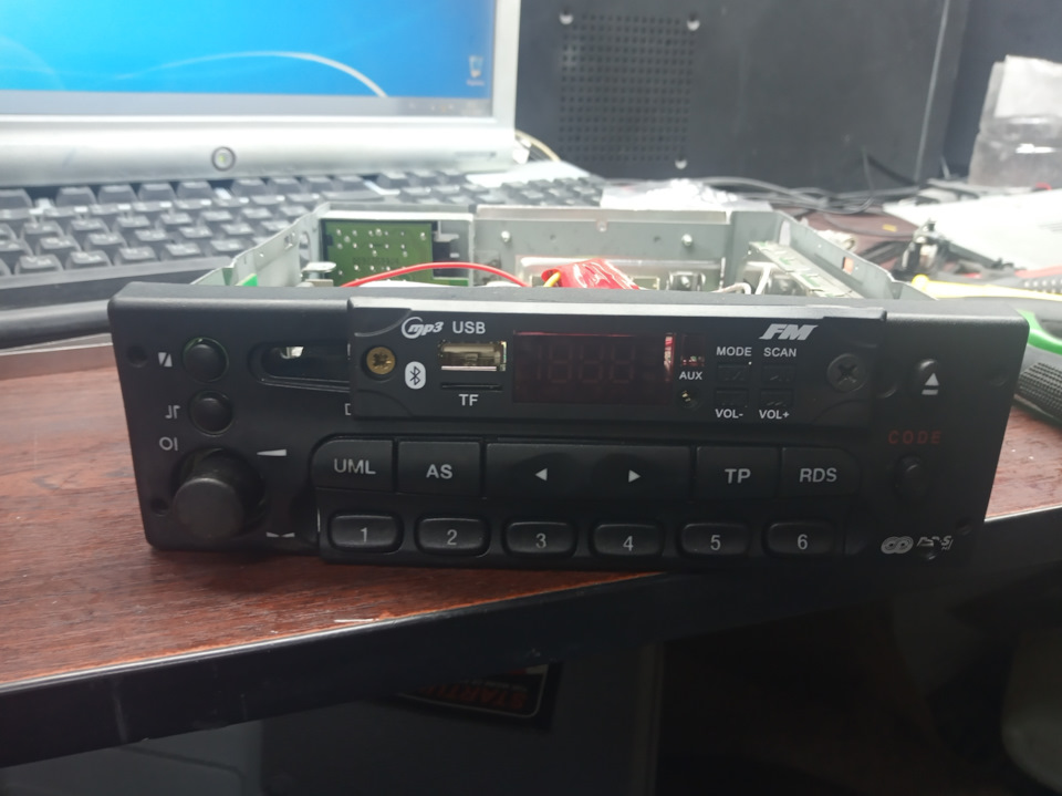 Магнитола cdr500 с usb колхоз — Opel Vectra B, 2 л, 2000 года ...
