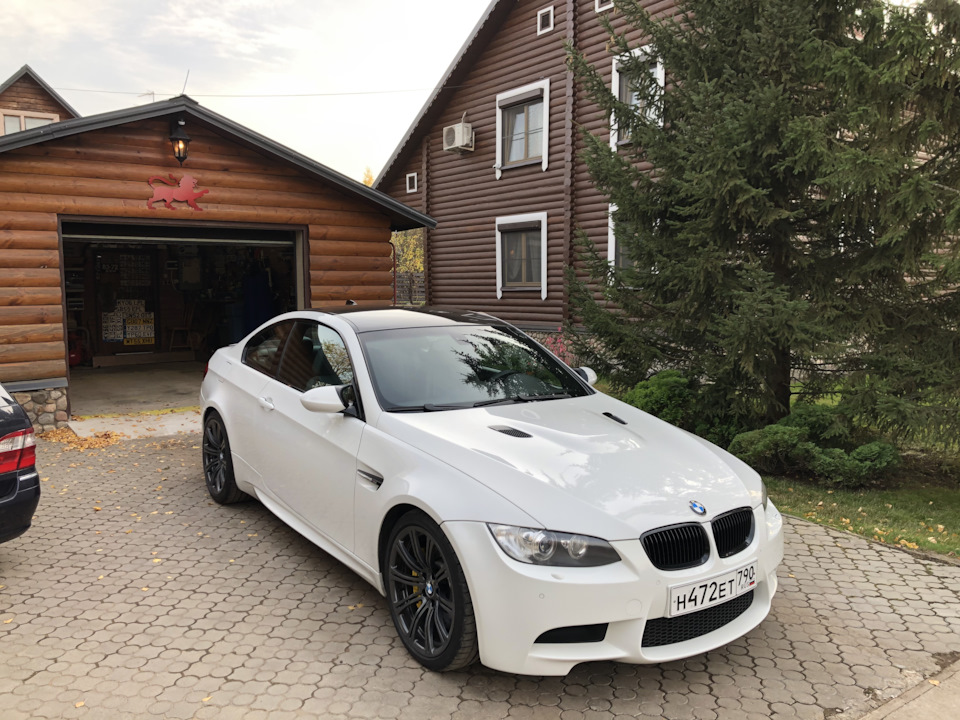 BMW e92 Coupe белая