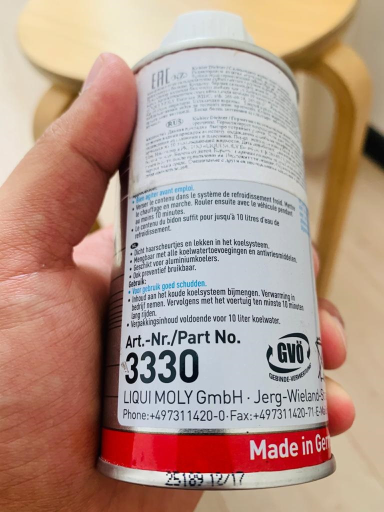 Течь радиатора. Устранено. Liqui Moly в помощь к Тархуну) — Mercedes ...