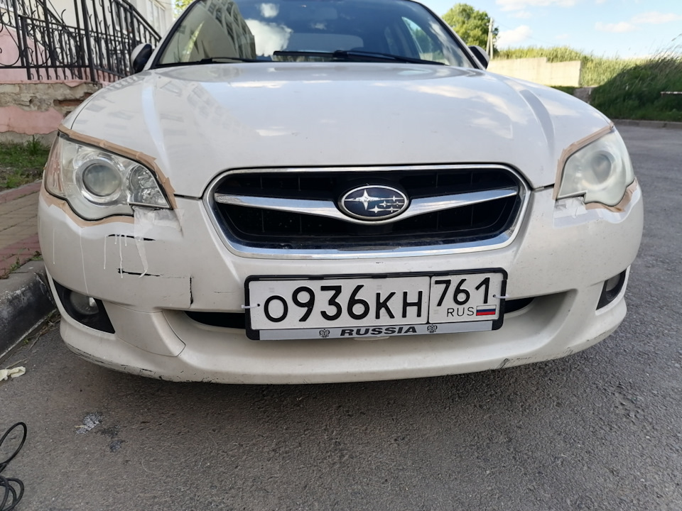 Да будет свет или как вернуть прозрачность фарам. — Subaru Legacy (BL ...