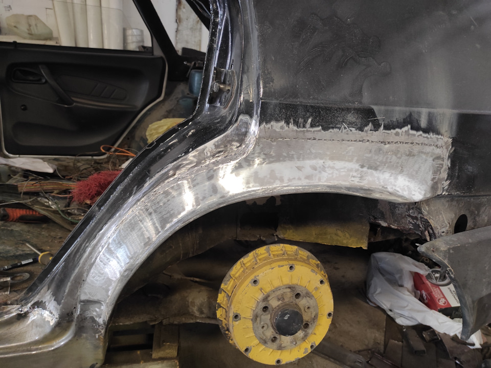 Замена днища и порогов! — DRIVE2