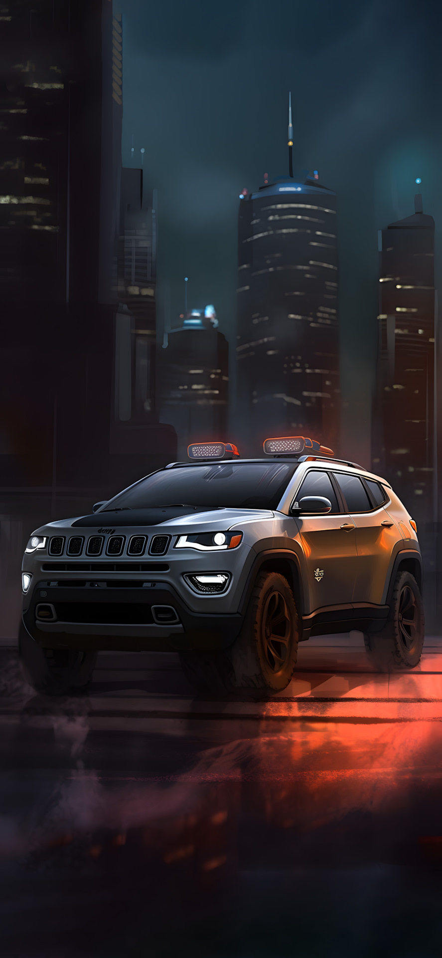 Обои на телефон — Jeep Compass (2G), 2 л, 2019 года | просто так | DRIVE2