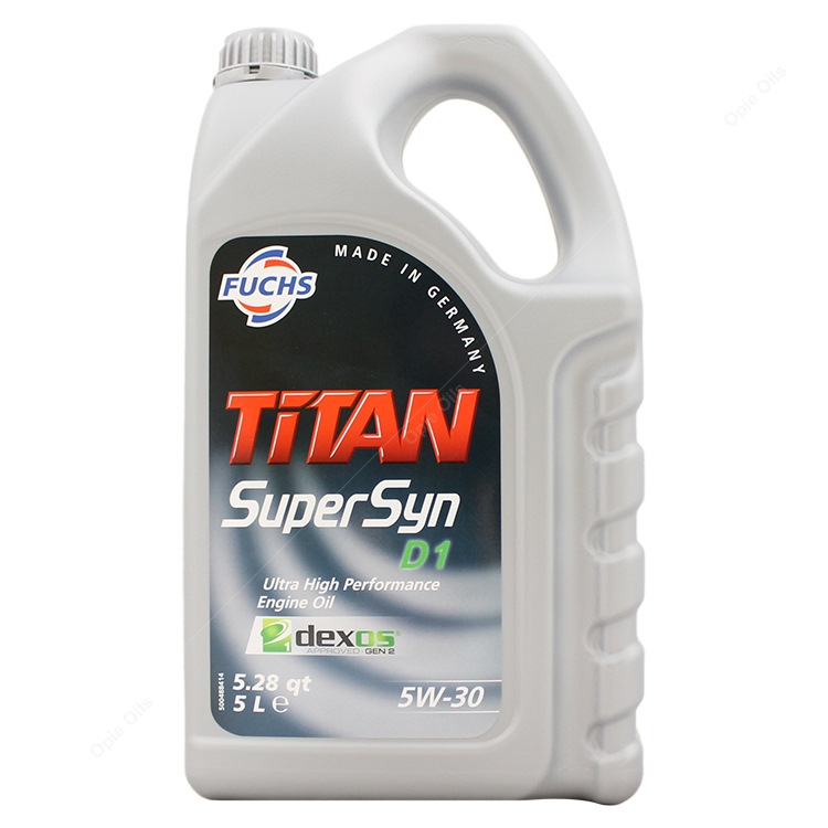 Titan supersyn 5w 30. Titan SUPERSYN d1 SAE 5w-30.