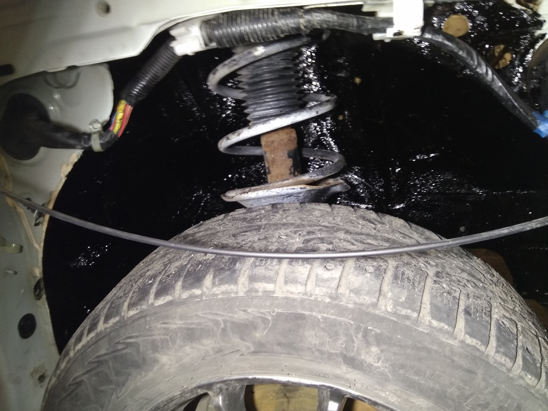 Обработка днище малышки — Subaru Impreza (GD, GG), 3 л, 2001 года ...