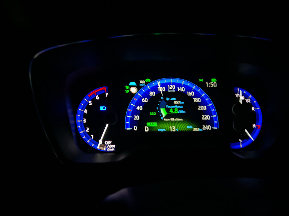 Расход топлива (трасса) — Toyota Corolla Touring, 1,8 л, 2019 года ...