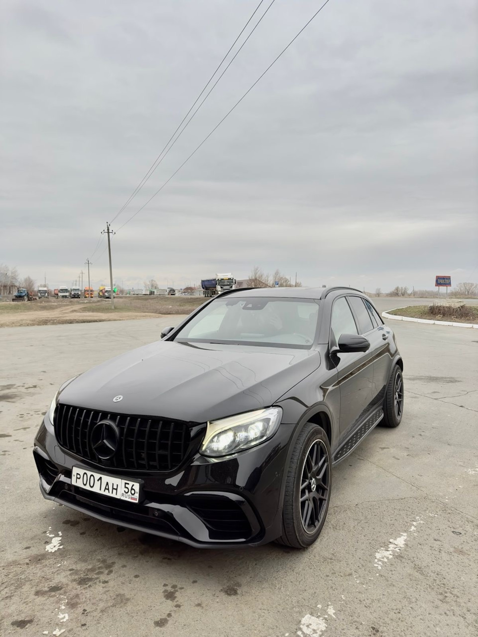 14 апреля утро — Mercedes-Benz GLC 43 AMG