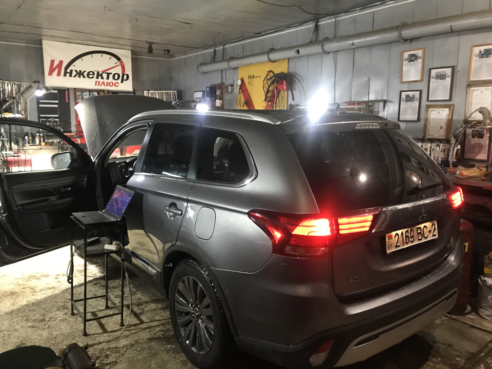 Чип тюнинг Mitsubishi Outlander 2.4At в Витебске от Адакт. — DRIVE2