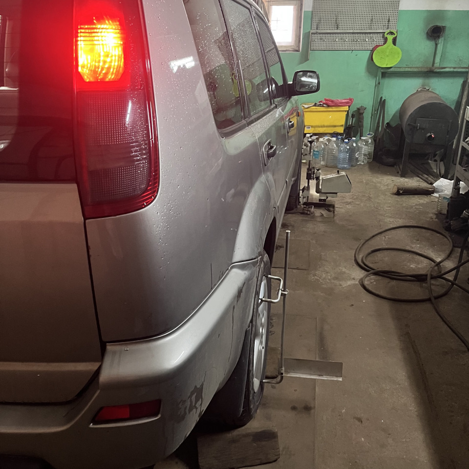 Развал-схождение — Nissan X-Trail I (t30), 2,2 л, 2002 года | визит на ...