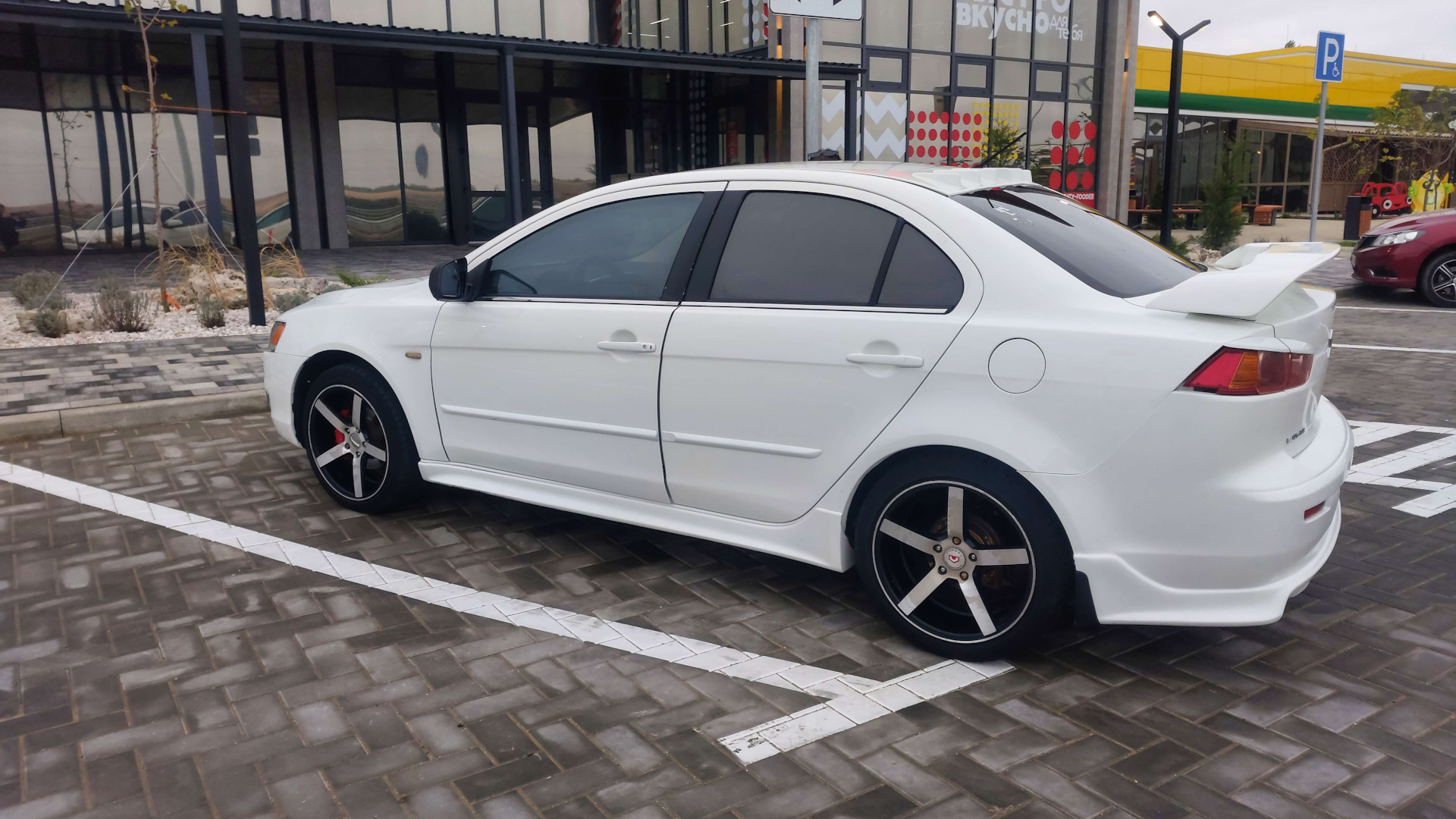 Mitsubishi Lancer X 2.0 бензиновый 2008 | Арабский Самурай на DRIVE2