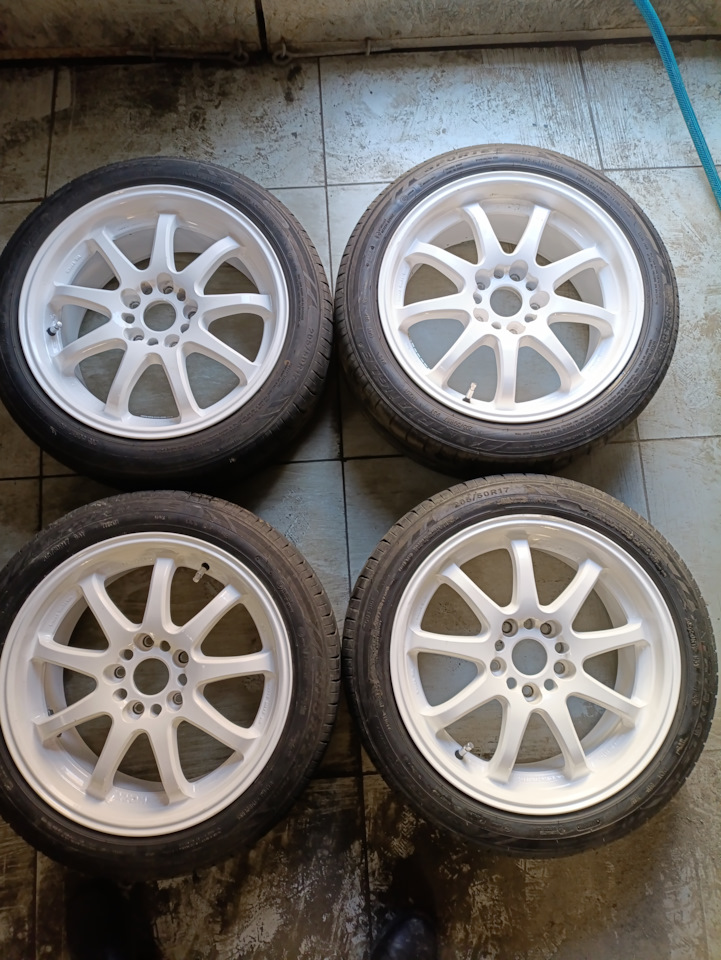 Шины летние Triangle Group 205/50 R17, литые диски WORK 7,5Jx17 ET42 ...