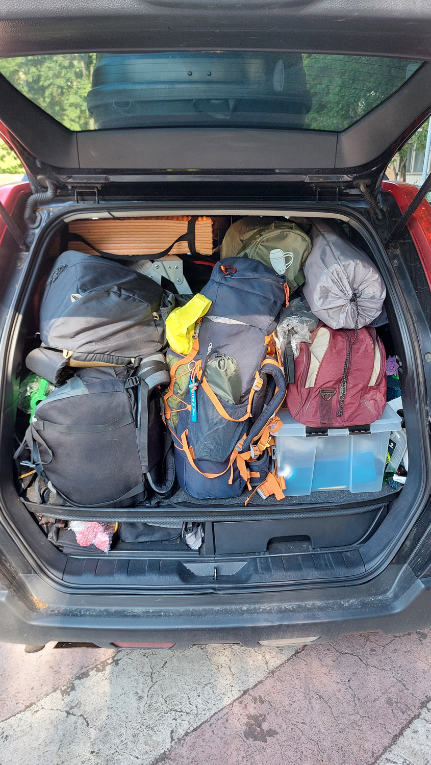 Хороший багажник у Икстрейла, но еще бы литров 200… — Nissan X-Trail II (t31)