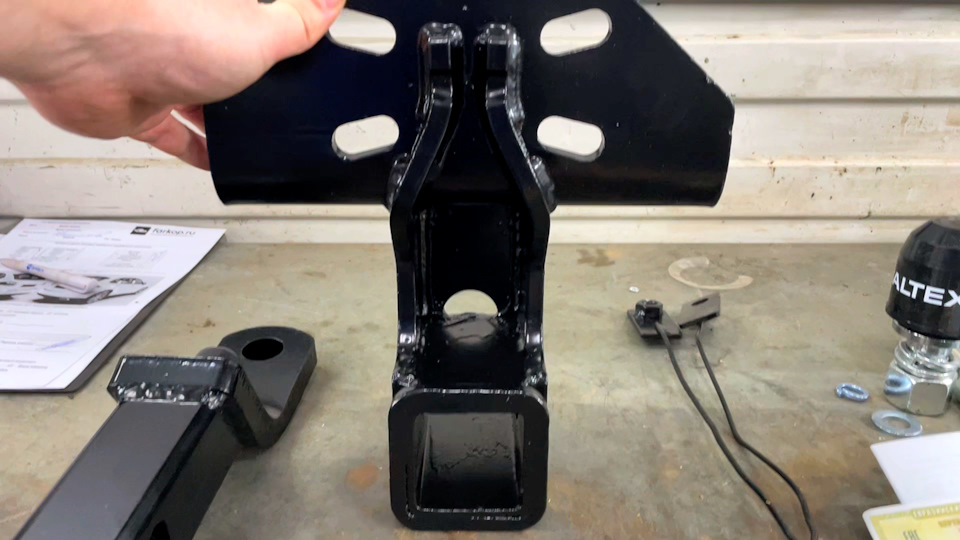 Установка фаркопа на TANK 500 + перенос розетки с активацией! — DRIVE2