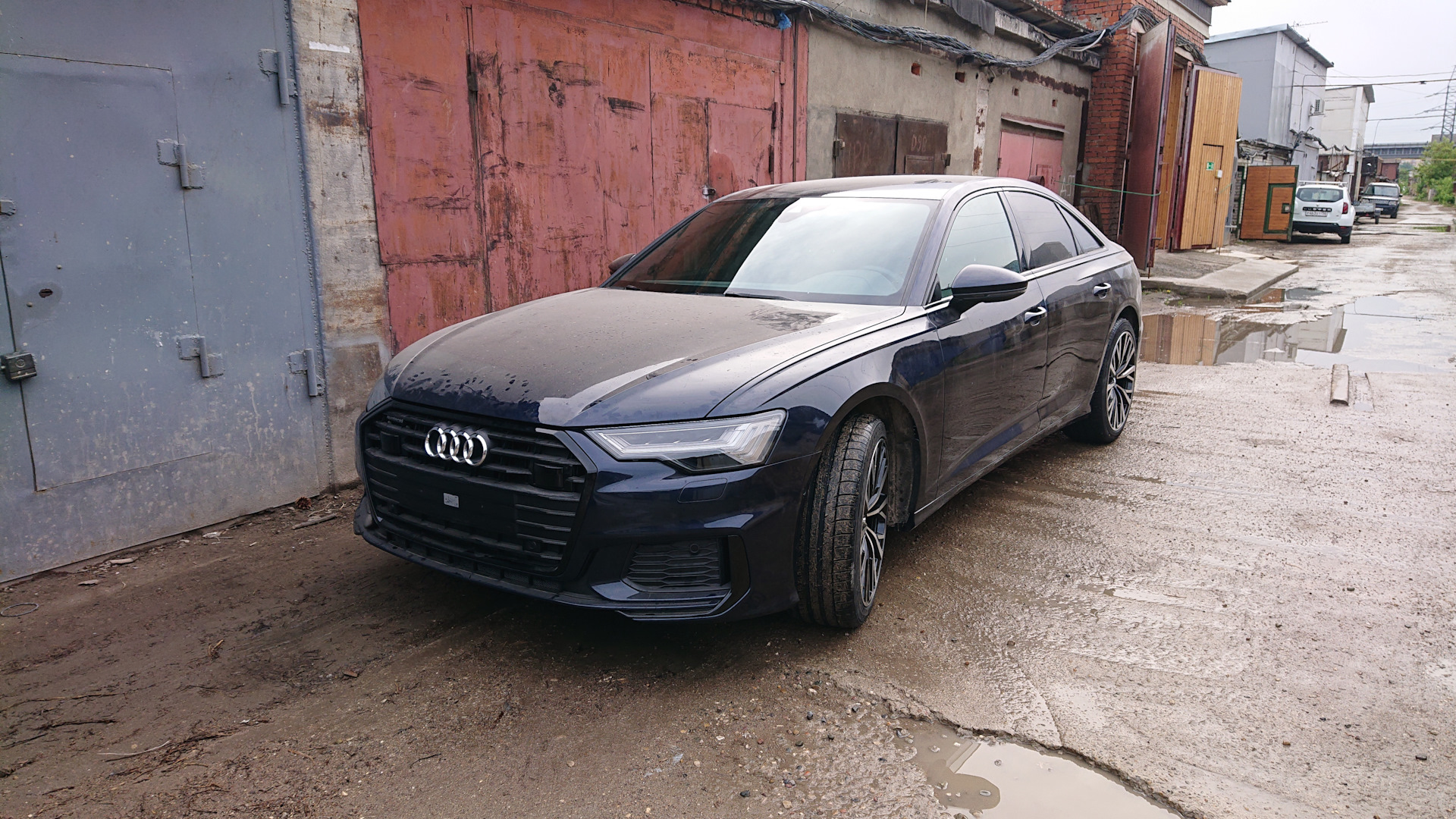 Установка внешнего обвеса s line. Audi A6 c8 — Audi A6 (C8), 2 л, 2021 ...