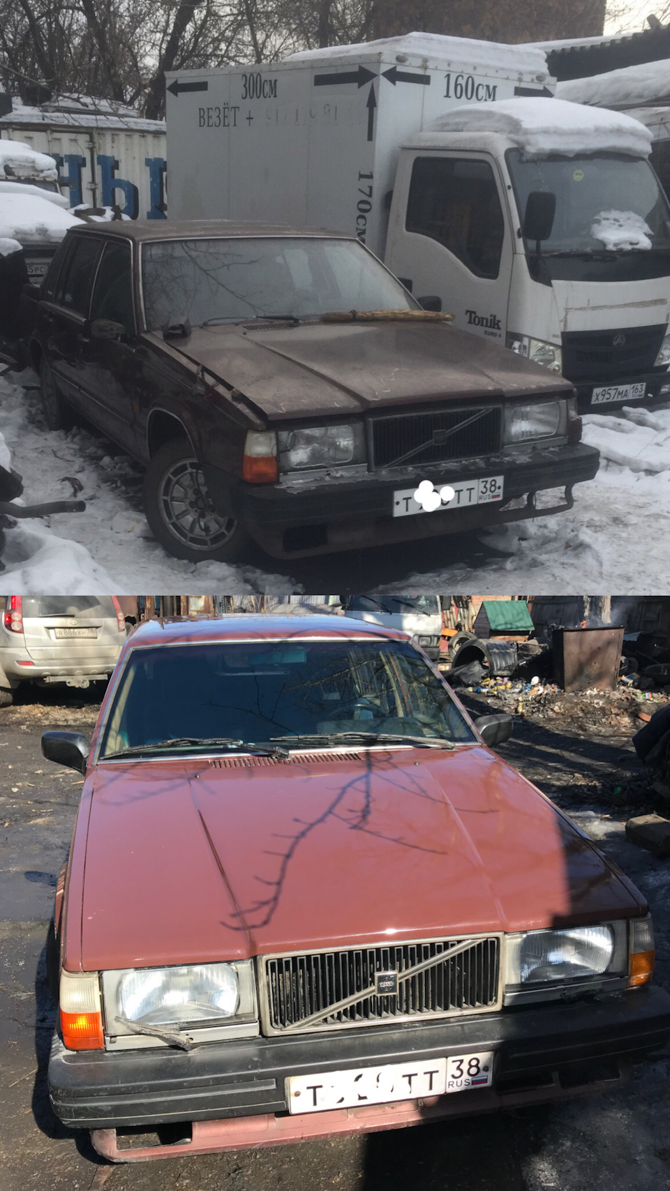 Эва коврики и результат покраски — Volvo 760, 2,8 л, 1984 года | своими  руками | DRIVE2