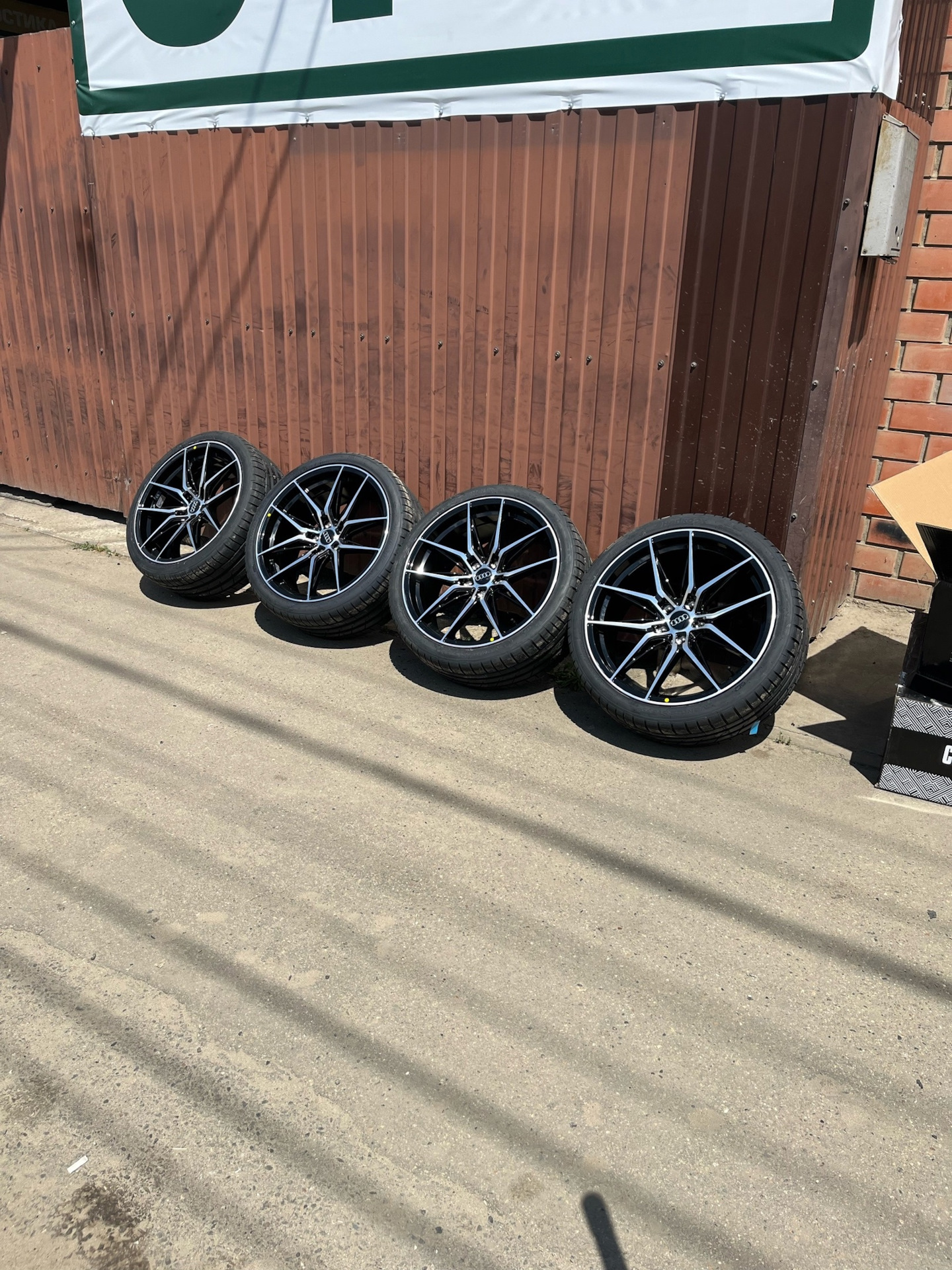 Диски R19 на лето и Резина Hankook ventus S1 Evo 3 — Audi A4 (B9), 2 л ...