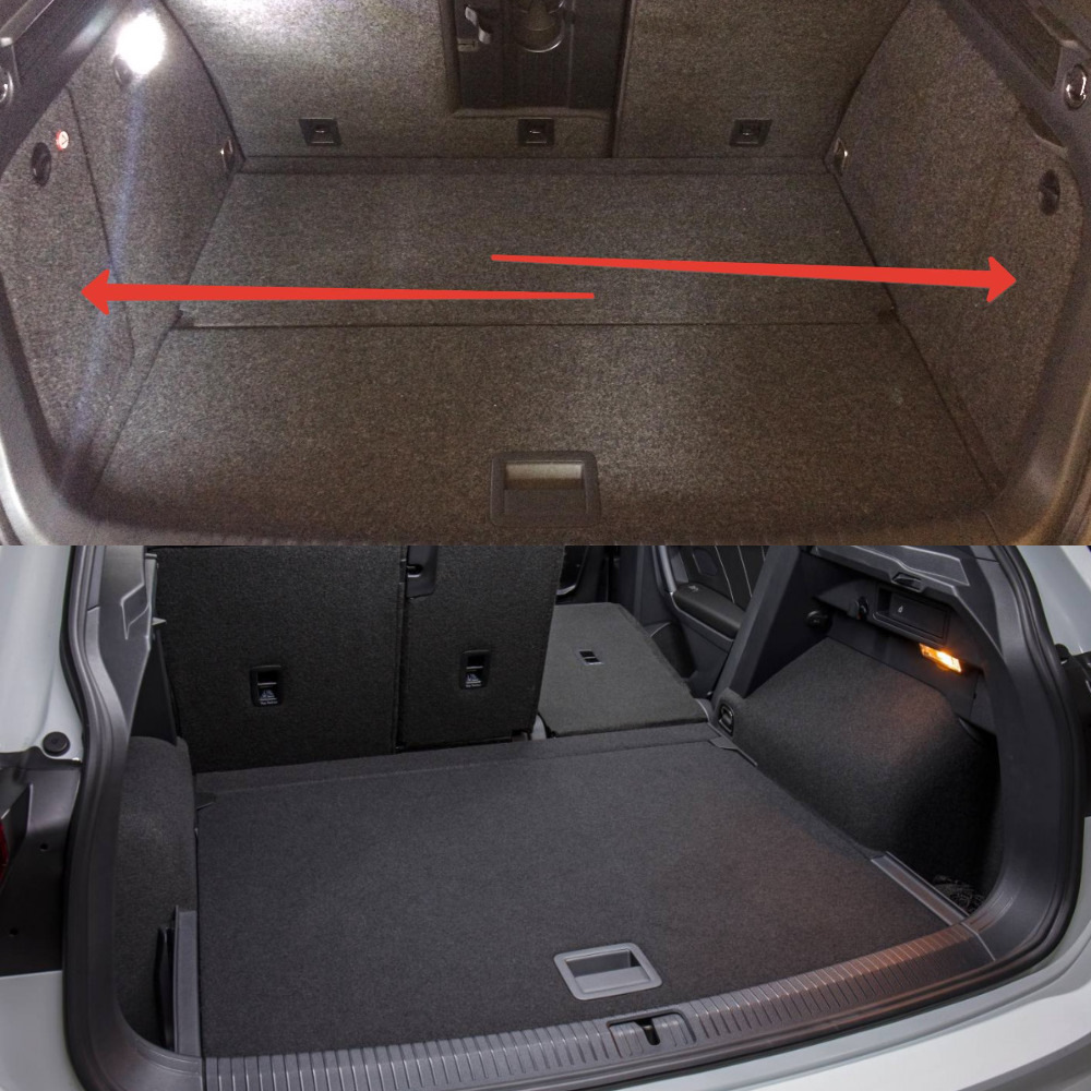 Органайзер в левую часть багажника GT Union — Volkswagen Tiguan (2G), 2 ...