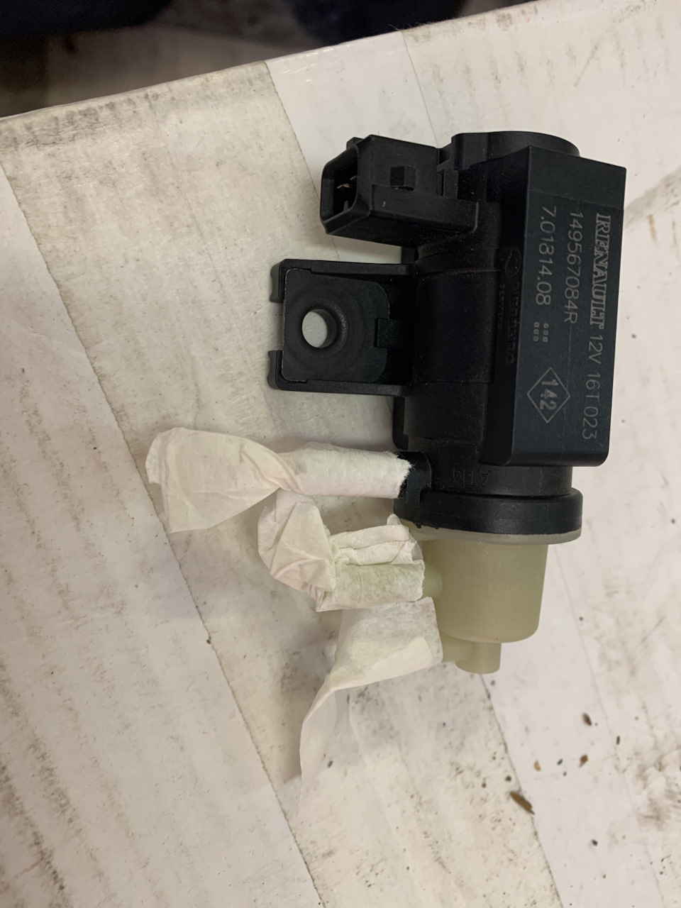 149567084R Клапан контроля турбины RENAULT | Запчасти на DRIVE2