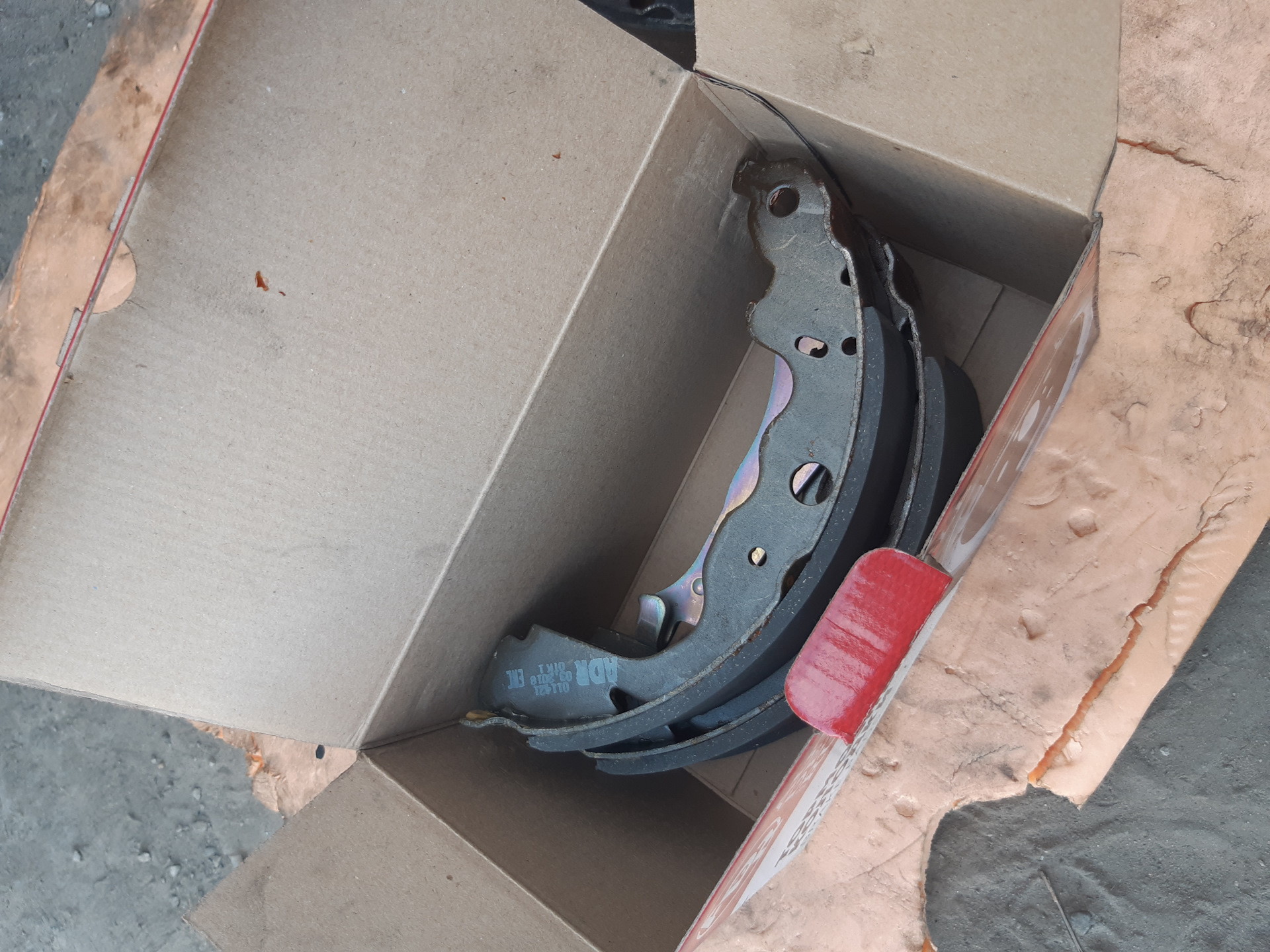 колодки задние ларгус 16 клапанов