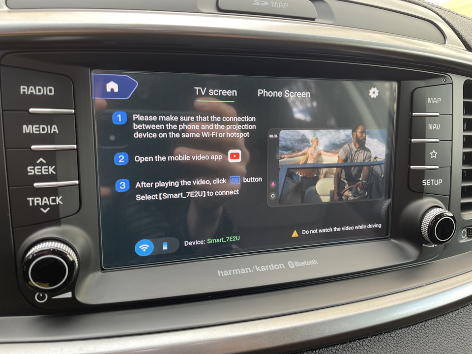 Беспроводной Apple CarPlay — KIA Sorento (3G), 2,2 л, 2018 года