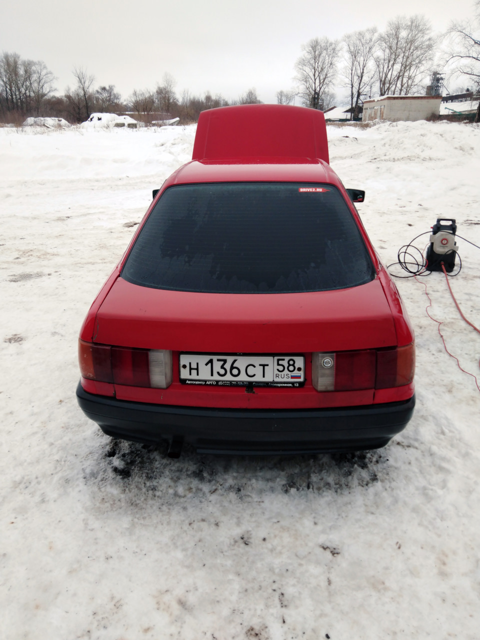 Помылись от дорожной соли — Audi 80 (B3), 1,8 л, 1988 года | мойка | DRIVE2